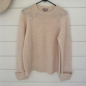 J. Crew Cream Sweater, Like New